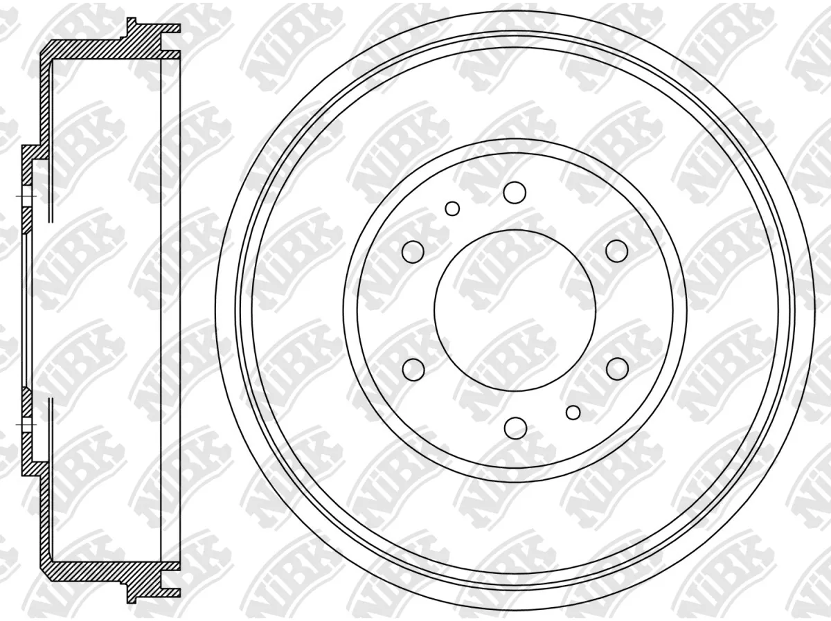 სამუხრუჭე დოლი უკ. 306MM