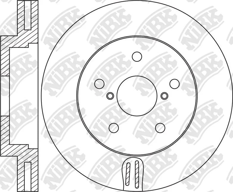 სამუხრუჭე დისკი წნ 298MM N3