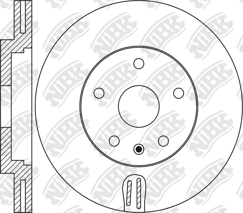 სამუხრუჭე დისკი უკ 345mm