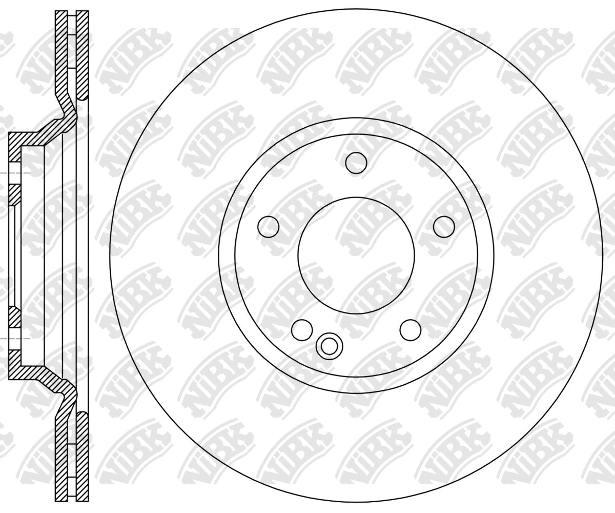 სამუხრუჭე დისკი უკ 345mm