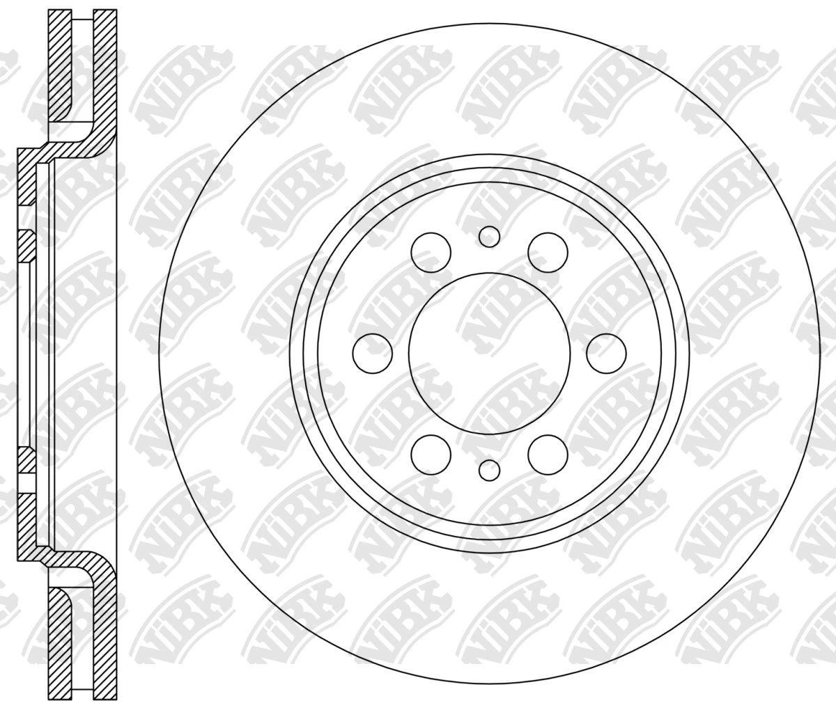 სამუხრუჭე დისკი წნ დახვრეტ 350MM N1
