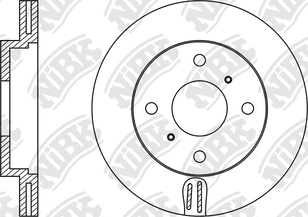 სამუხრუჭე დისკი წნ 255mm
