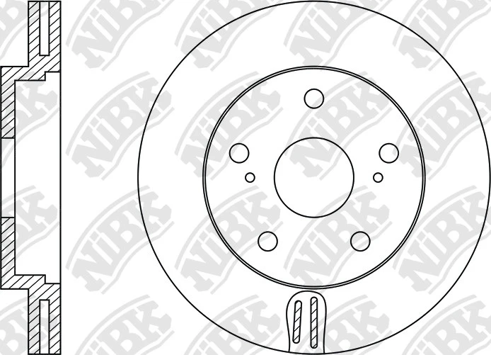 სამუხრუჭე დისკი წნ 275mm N3