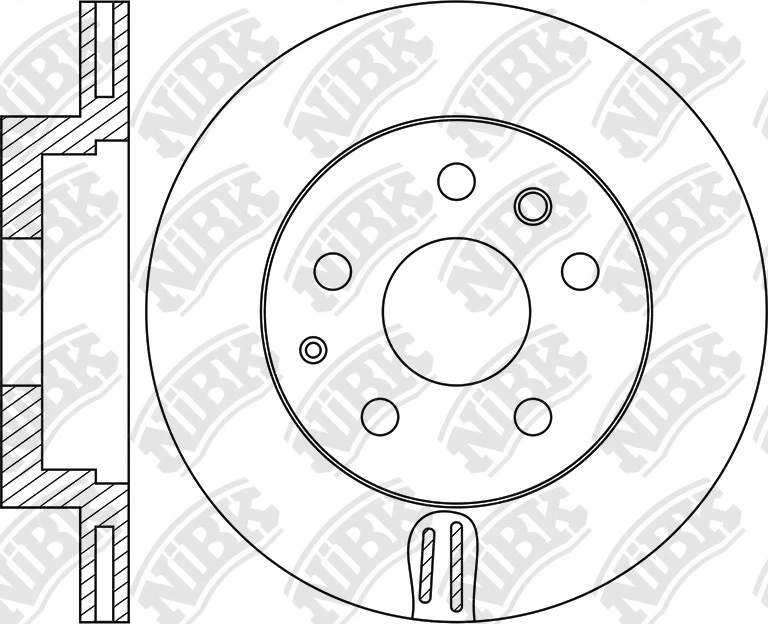 სამუხრუჭე დისკი წნ დახვრეტ 358MM N2