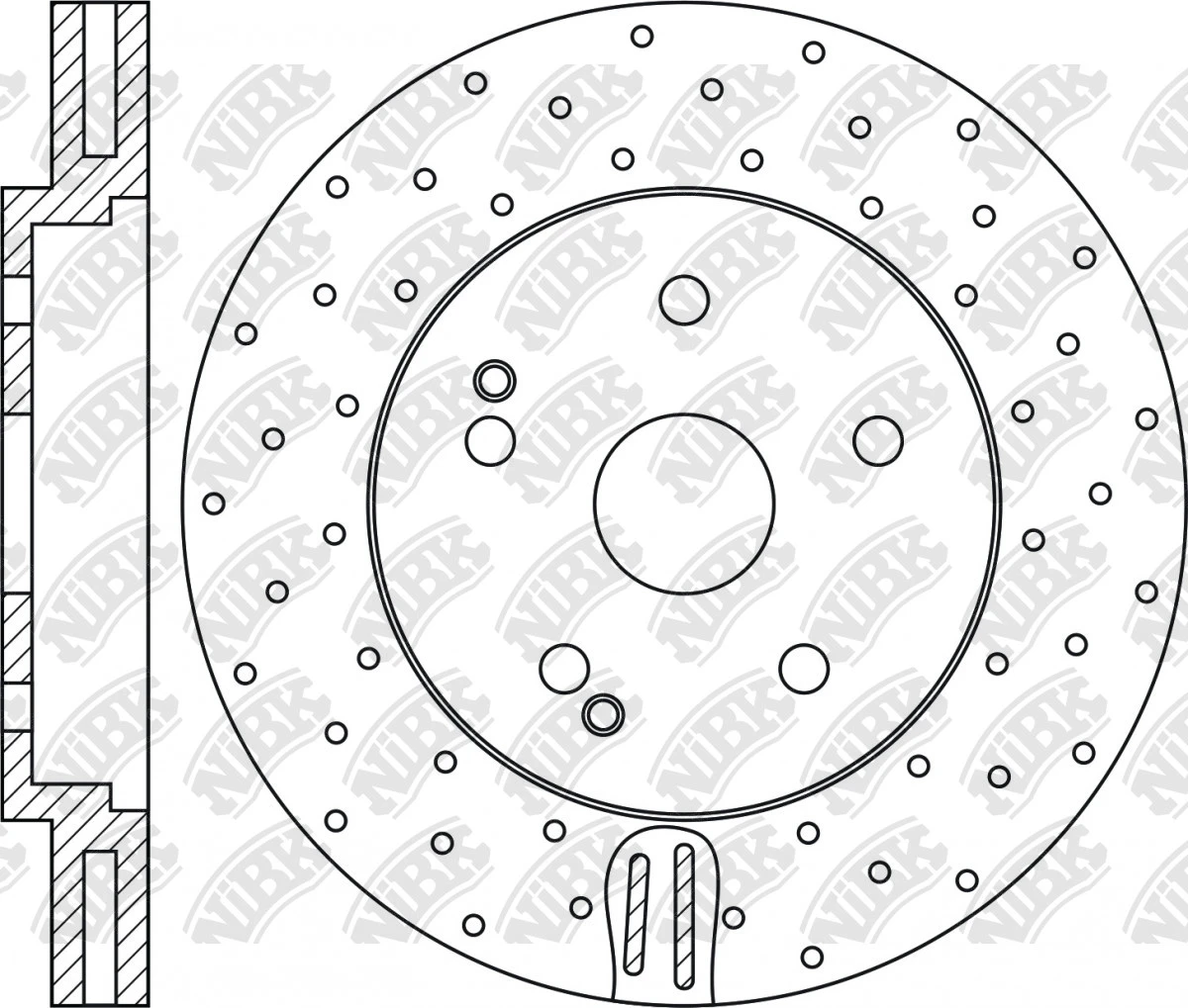 სამუხრუჭე დისკი წნ დახვრეტ 375MM N2