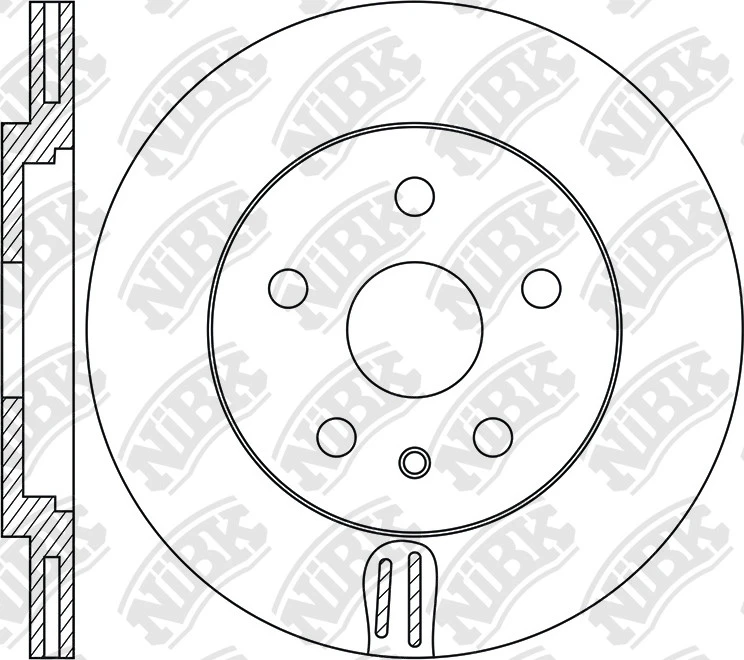 სამუხრუჭე დისკი უკ 330mm N3
