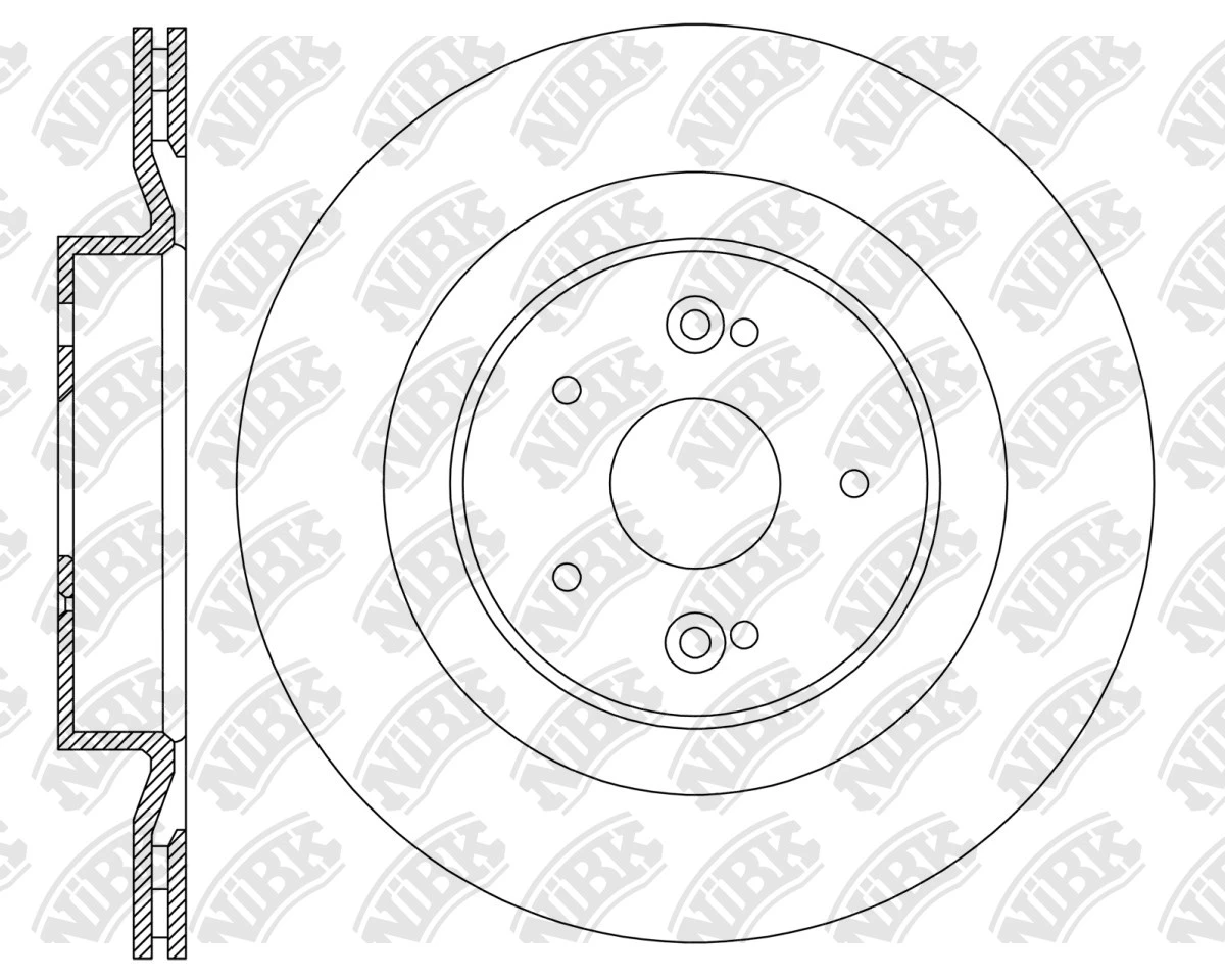 სამუხრუჭე დისკი წნ დახვრეტ 350MM N2