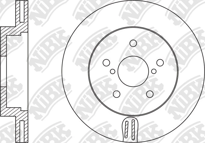 სამუხრუჭე დისკი წნ. 255mm