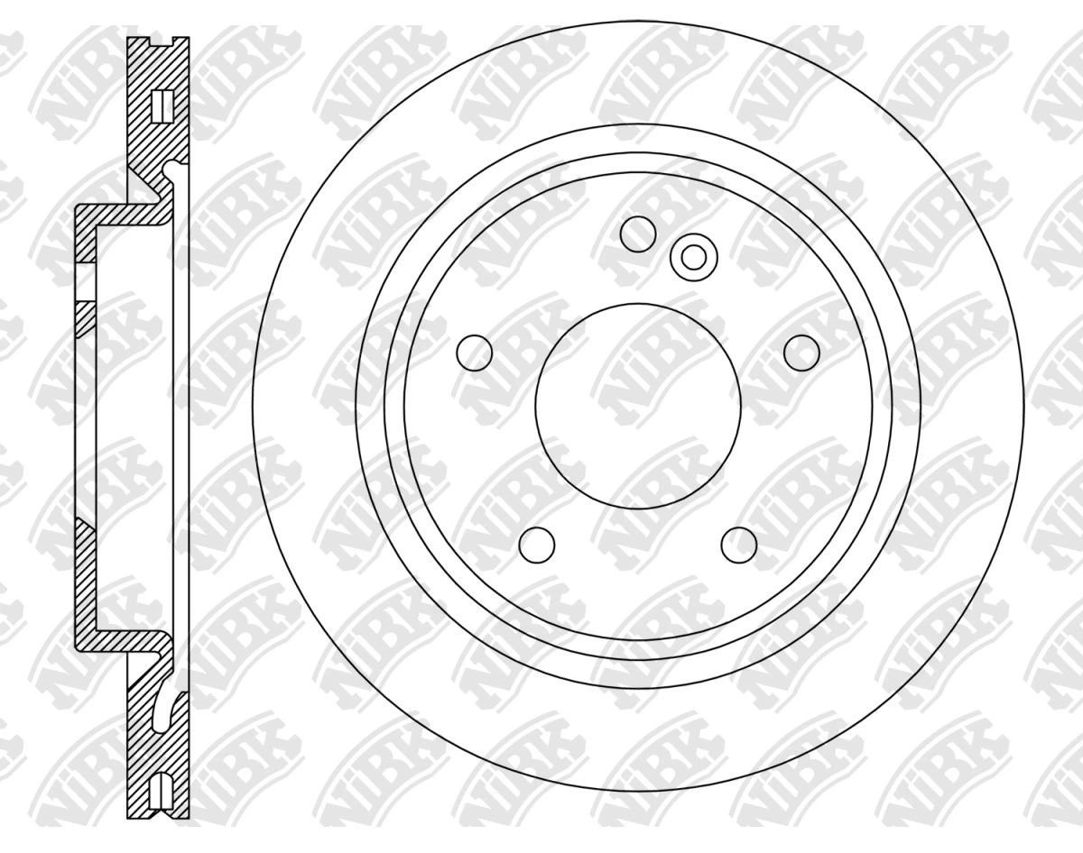 სამუხრუჭე დისკი უკ დახვრეტ 295MM N2