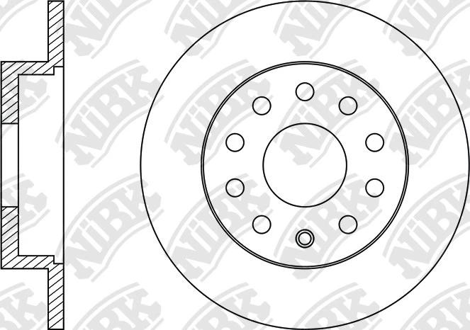 სამუხრუჭე დისკი უკ 260mm N3