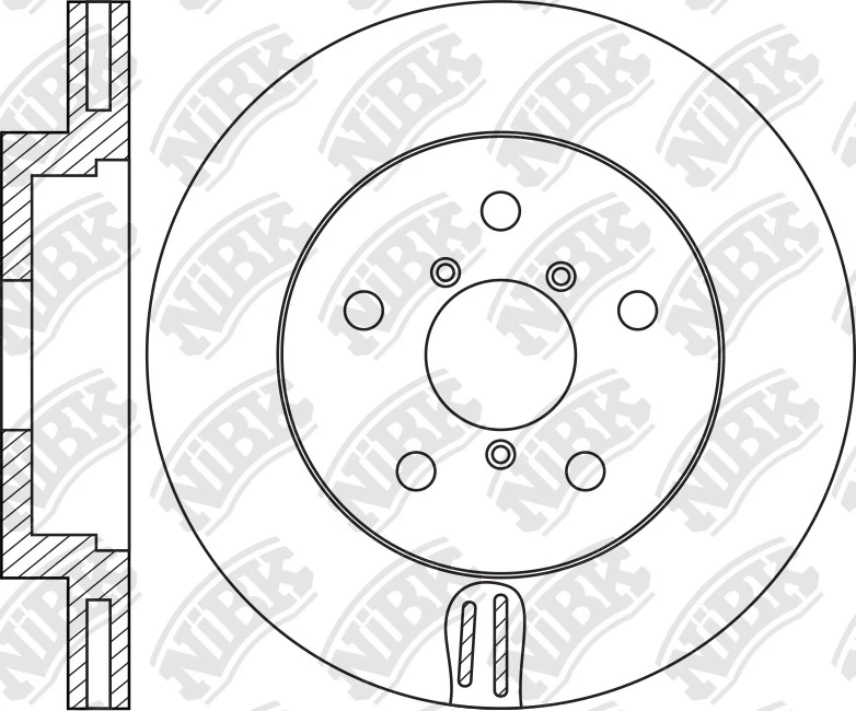 სამუხრუჭე დისკი წნ 255mm