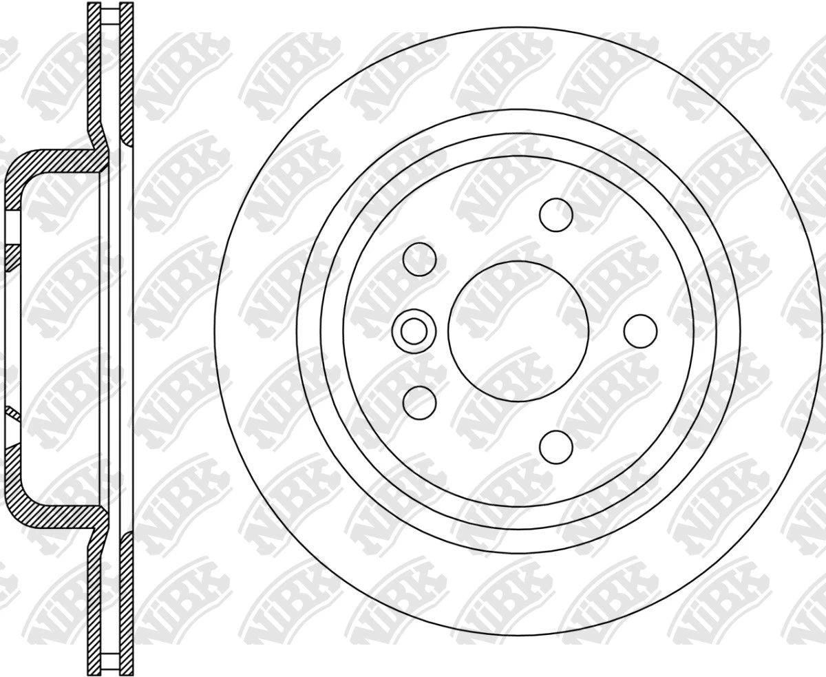 სამუხრუჭე დისკი უკ დახვრეტ 370MM N2